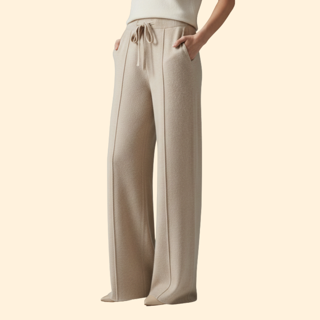 Women Lounge Pants with Adjustable Drawstring Waist