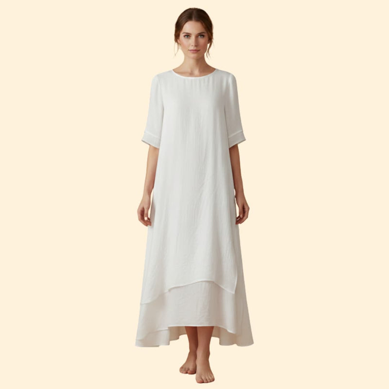Women’s A-Line Dress with Flowing Hem