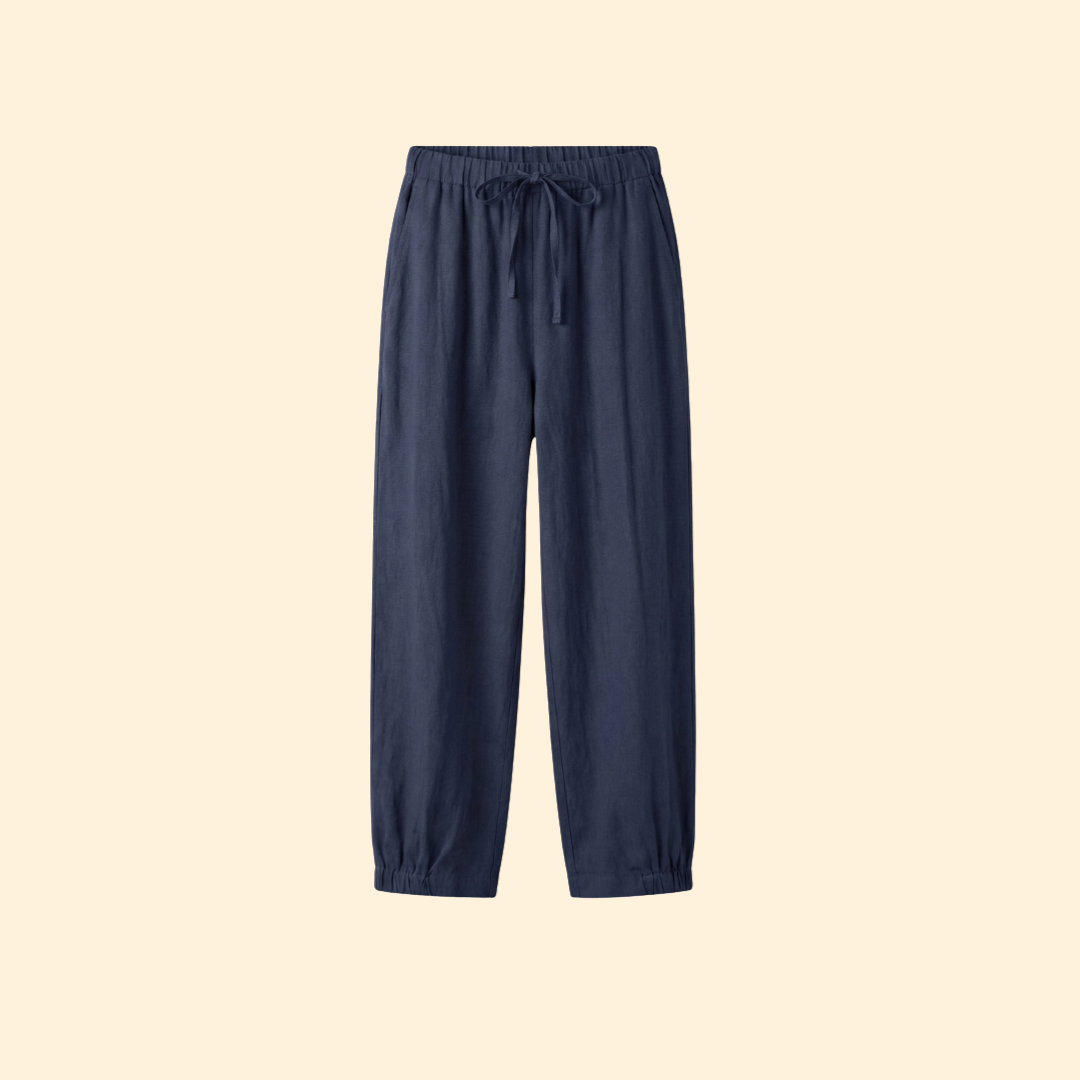 Women’s Airy Pants with Drawstring Waist