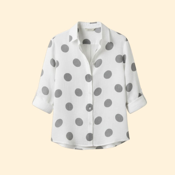 Women’s Button-up Blouse with Long Sleeve