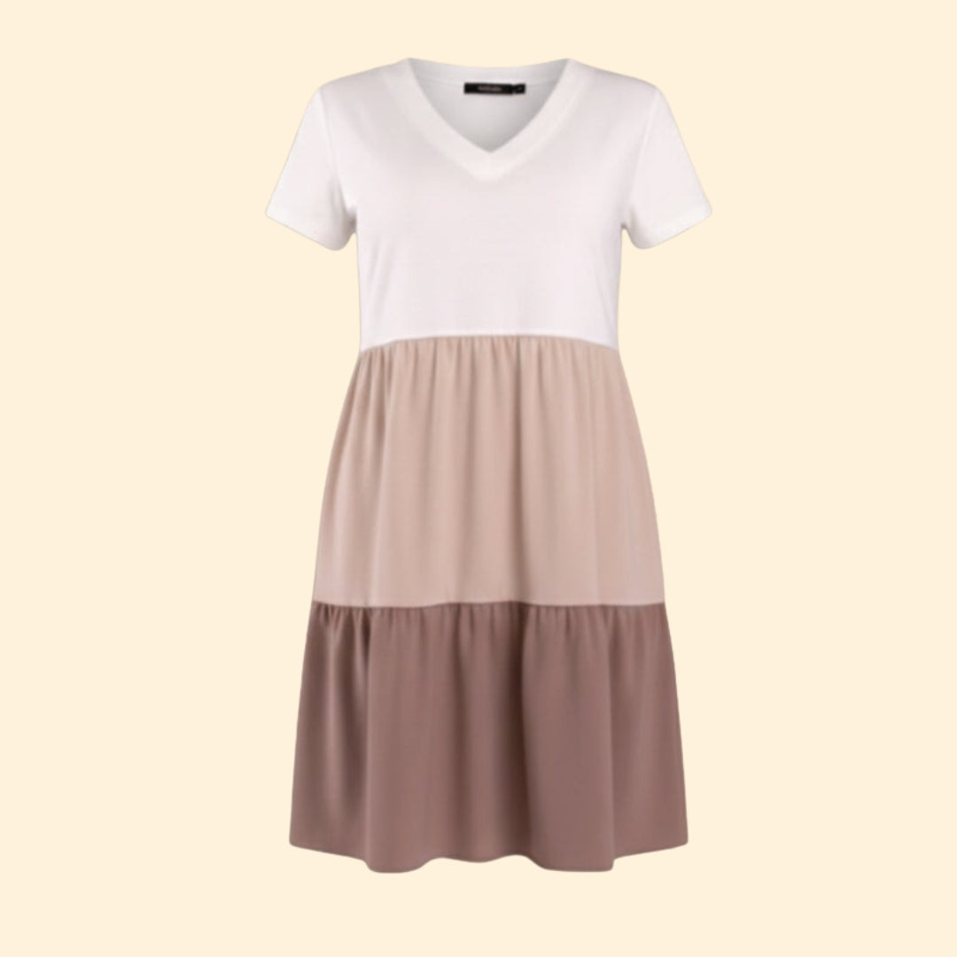 Women’s Casual Dress with Gradient Design
