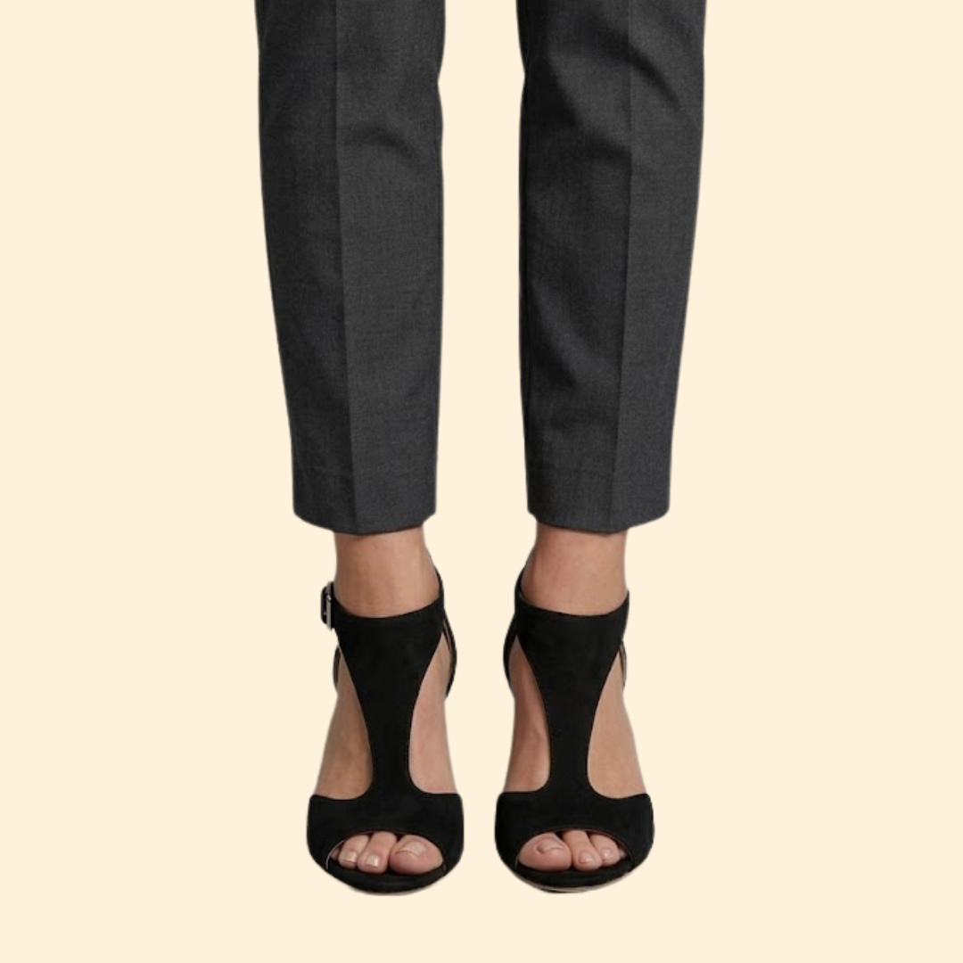 Women's Cutout heeled with Zipper