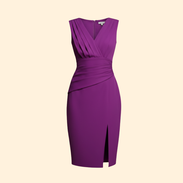 Women's Elegant Sleeveless Midi Dress