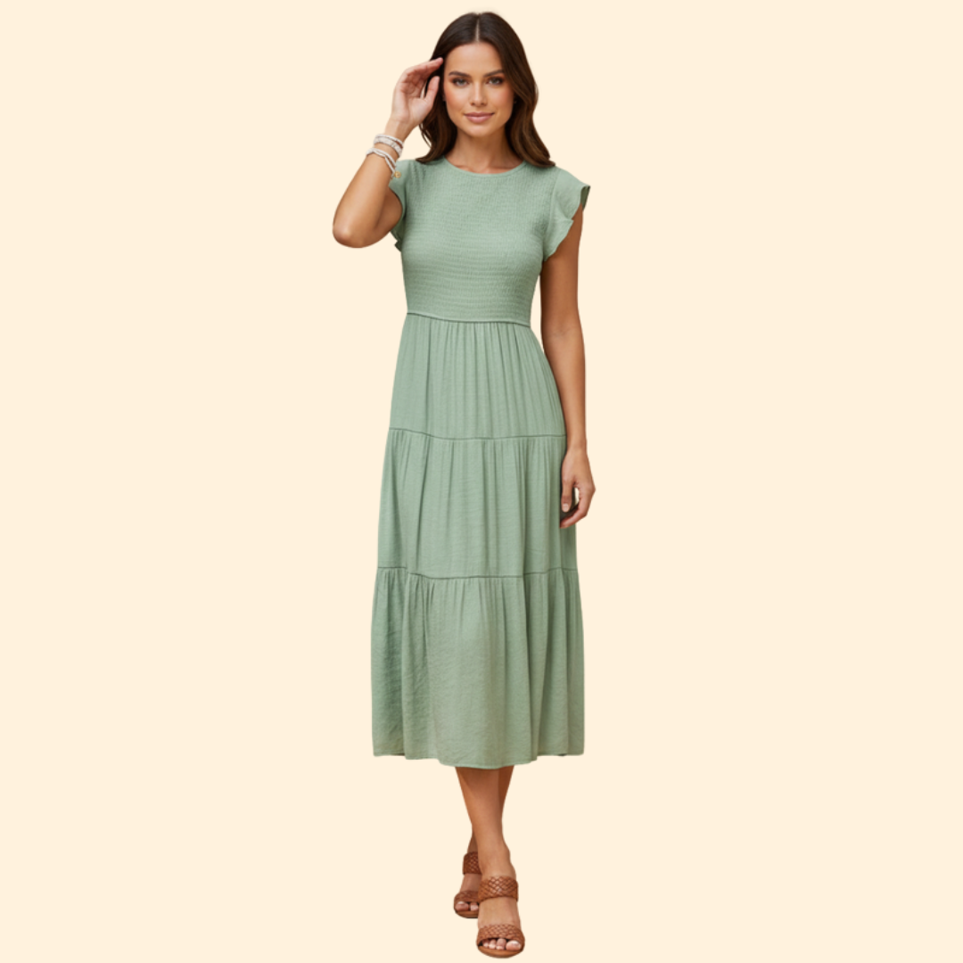 Women's Elegant Summer Midi Dress