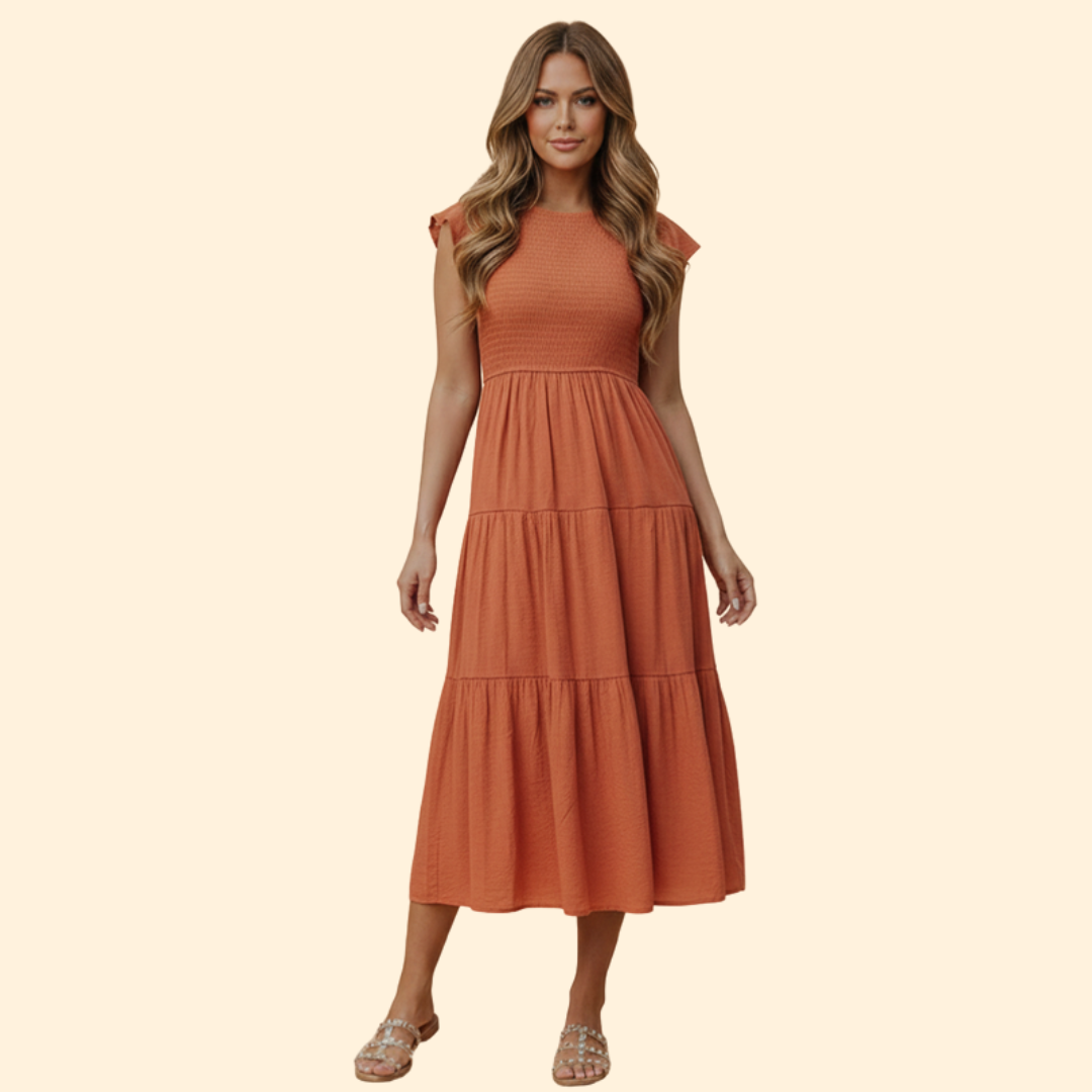 Women's Elegant Summer Midi Dress