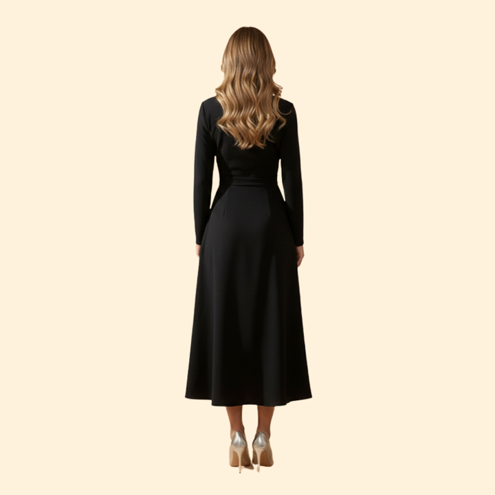 Women’s Elegant V-Neck Dress