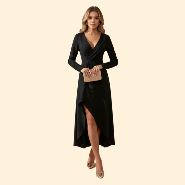 Women’s Elegant V-Neck Dress