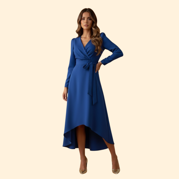 Women’s Elegant V-Neck Dress