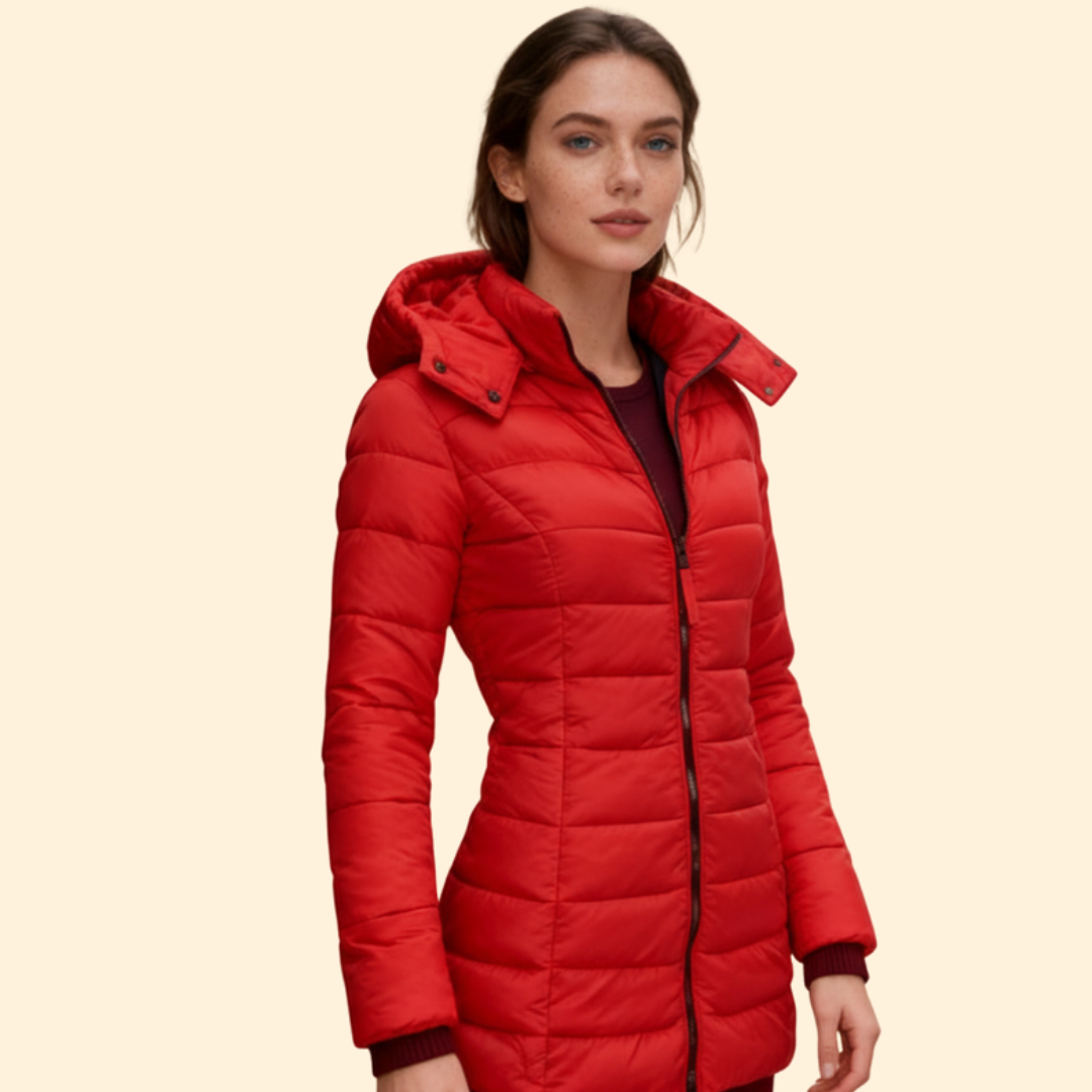 Women’s Heated Winter Jacket with Hood