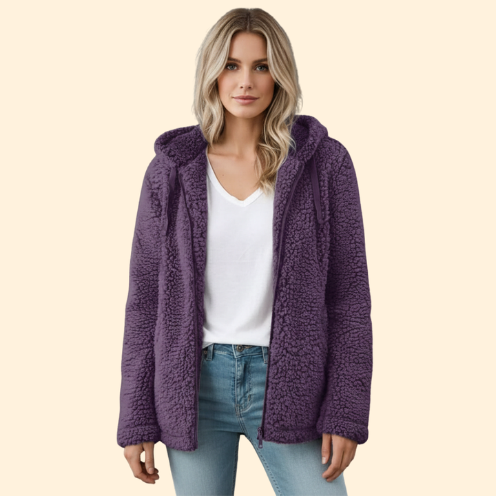 Women’s Hooded Jacket with Fleece Lining