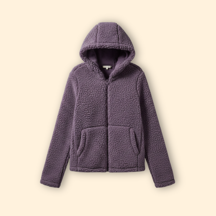 Women’s Hooded Jacket with Fleece Lining