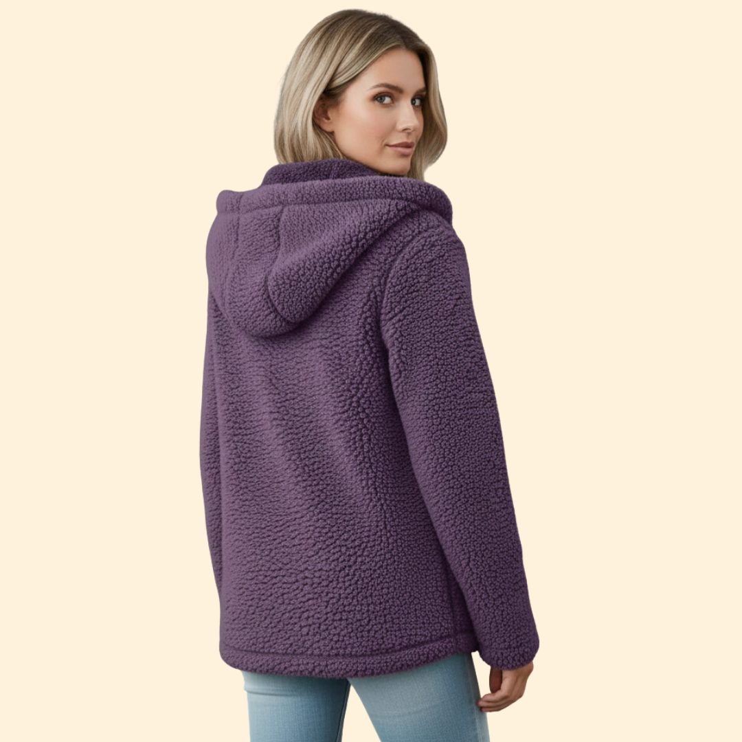 Women’s Hooded Jacket with Fleece Lining
