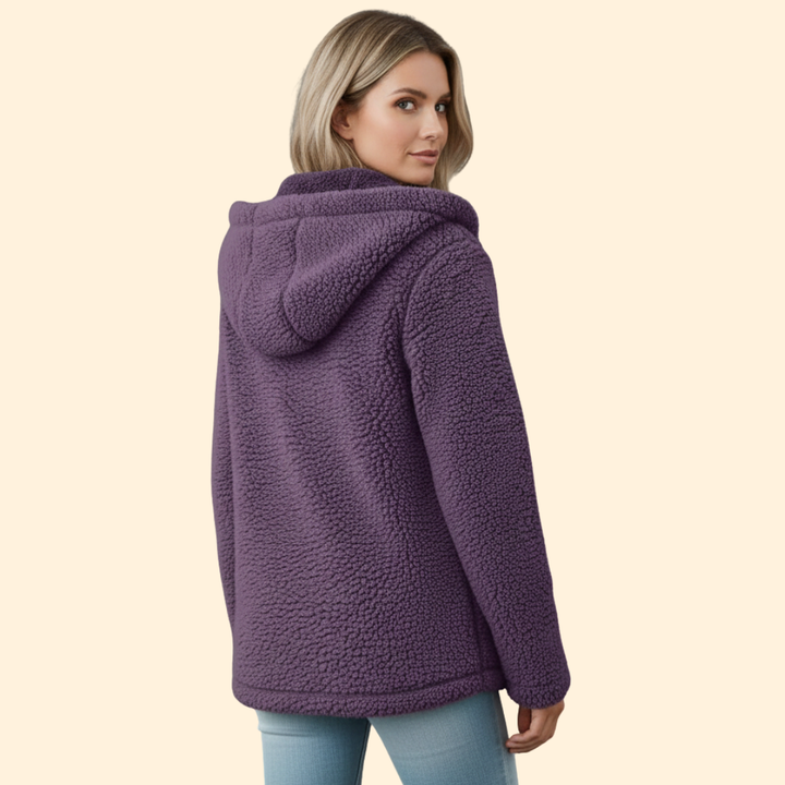 Women’s Hooded Jacket with Fleece Lining
