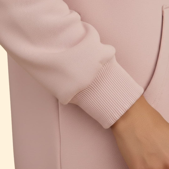 Women's Hoodie Dress Drawstring Hem