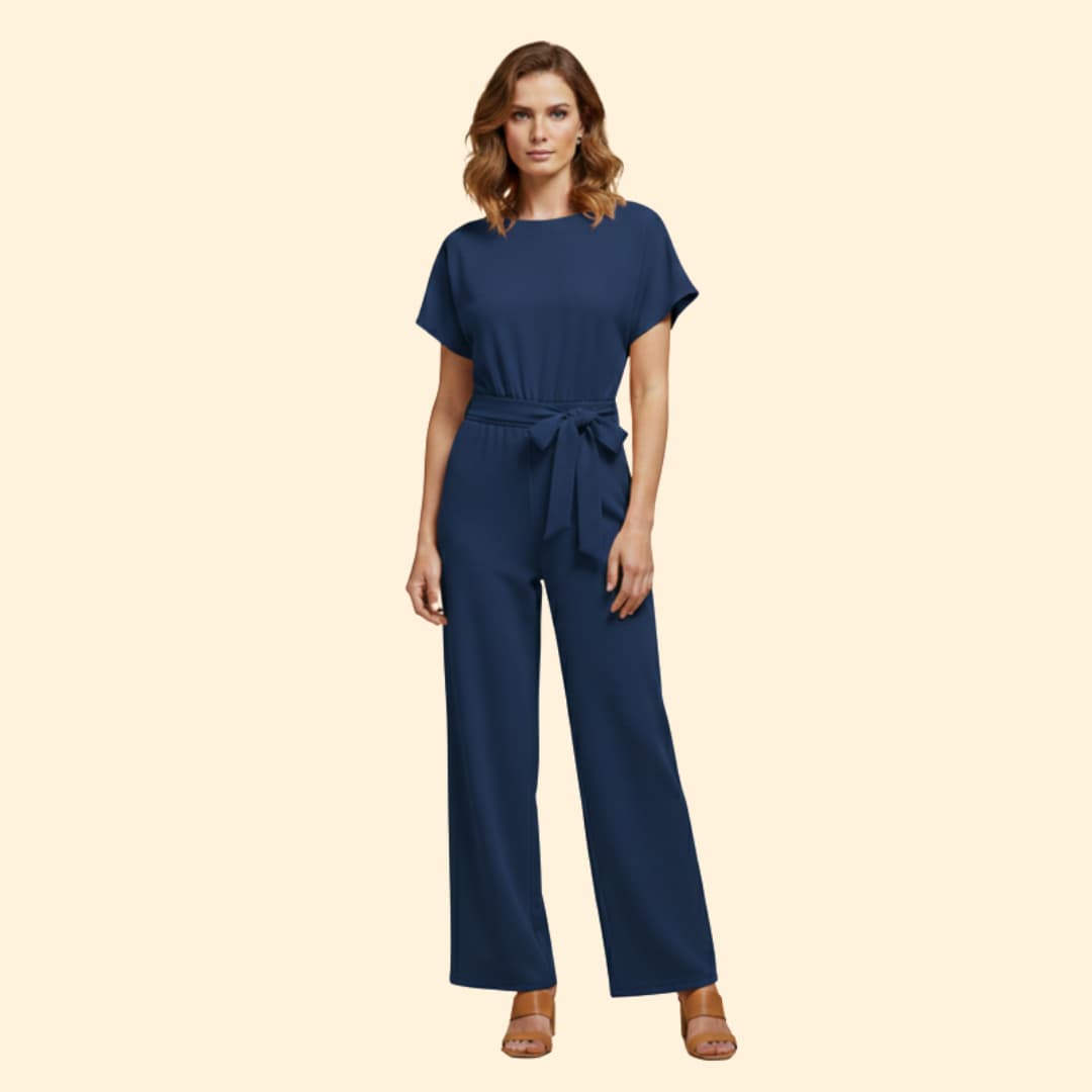 Women's Jumpsuit with Wide-Leg Fit