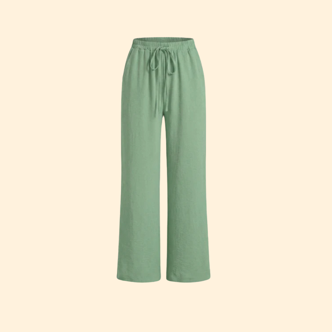 Women’s Lightweight Pants with Adjustable Waistband