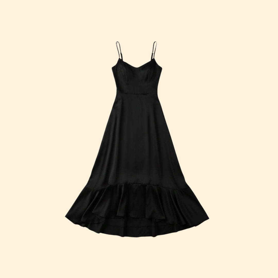 Women’s Maxi Dress with Ruffled Hem
