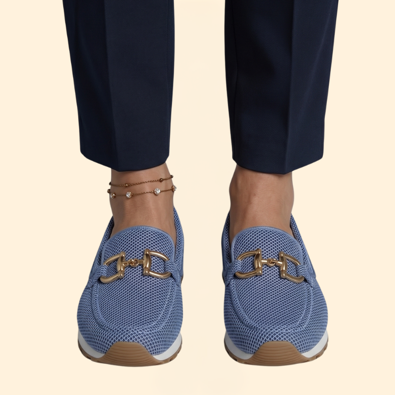 Women's Orthopedic Loafers with Buckle