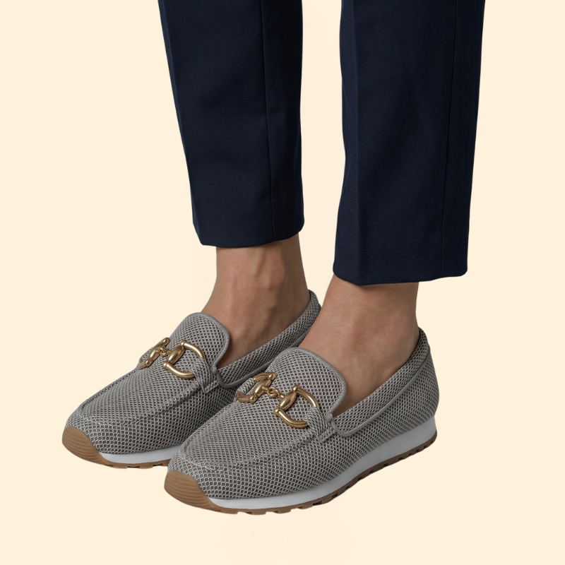Women's Orthopedic Loafers with Buckle