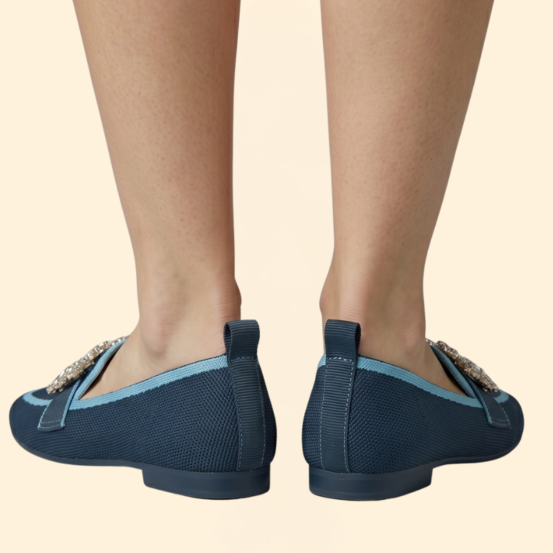 Women's Orthopedic Loafers with Buckle