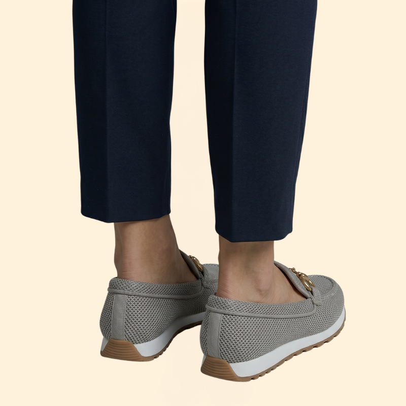 Women's Orthopedic Loafers with Buckle