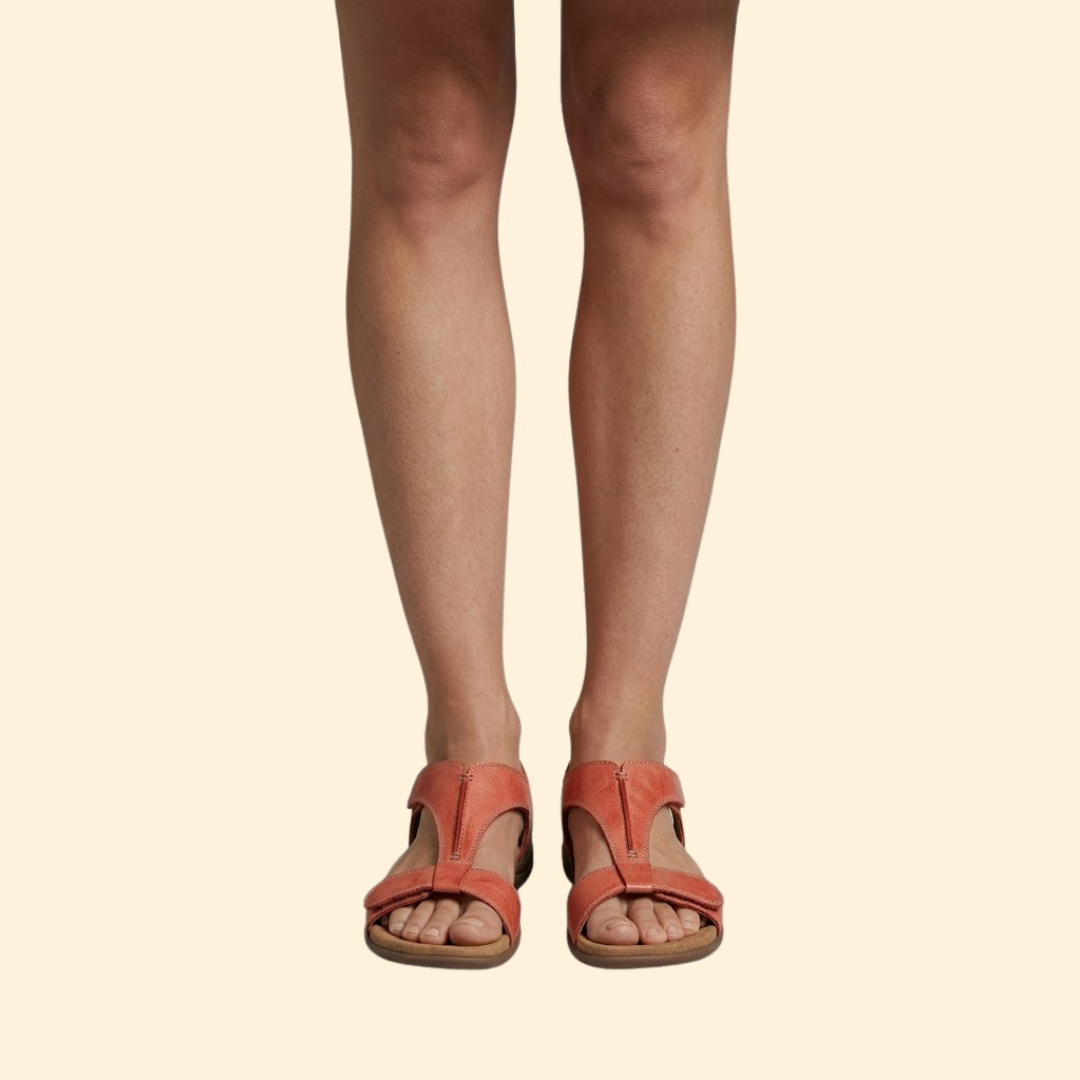 Women's Orthopedic Sandals with T-Strap