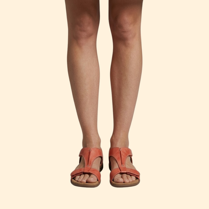 Women's Orthopedic Sandals with T-Strap