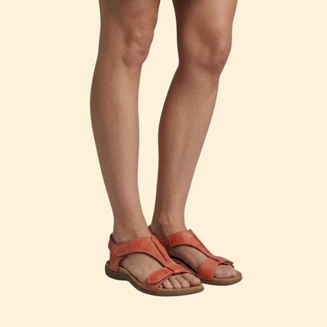 Women's Orthopedic Sandals with T-Strap
