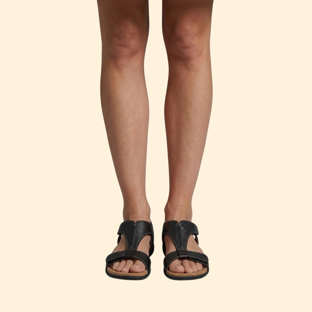 Women's Orthopedic Sandals with T-Strap