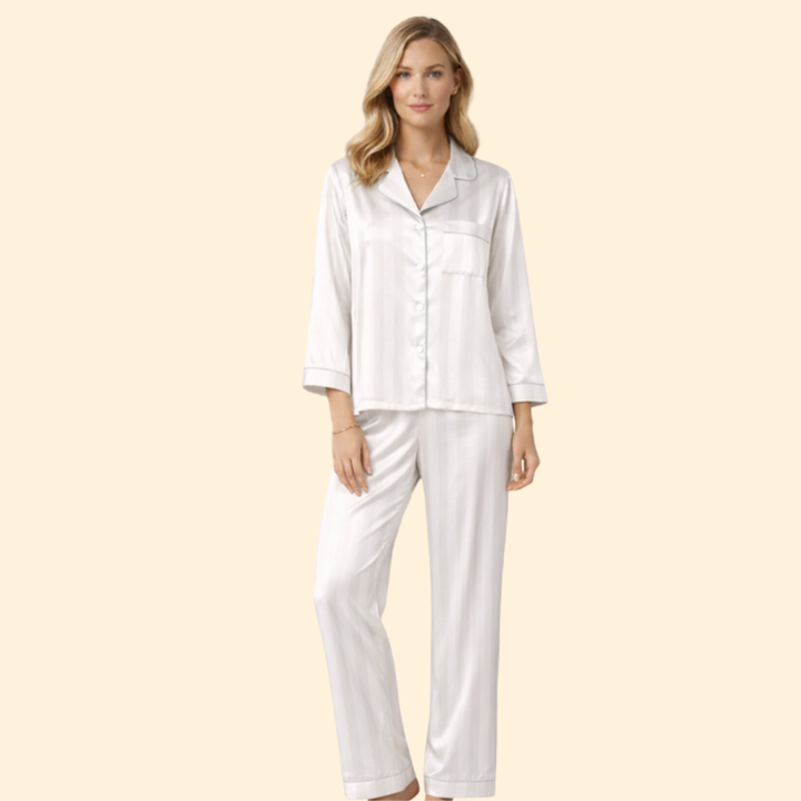Women’s Pajama Set with Long Sleeves and Pants