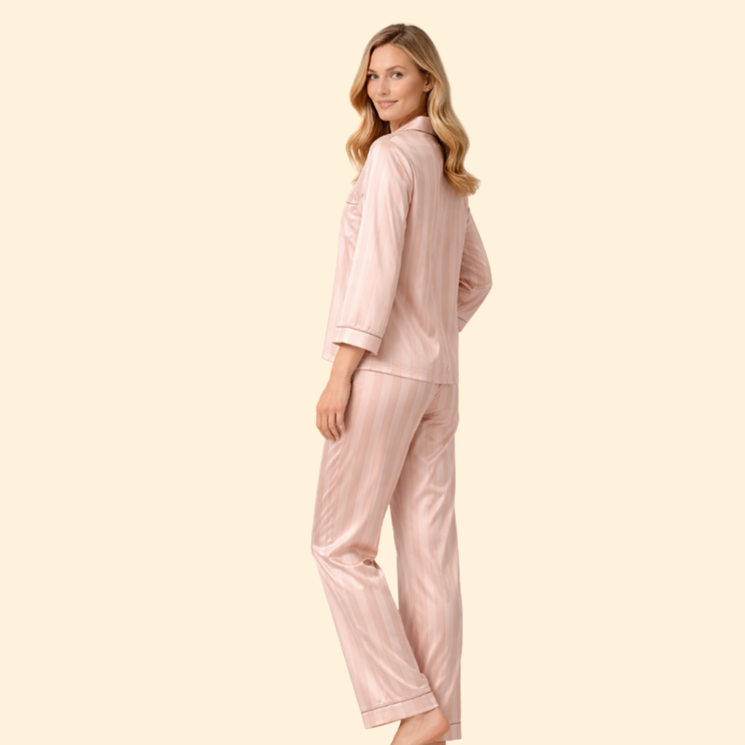 Women’s Pajama Set with Long Sleeves and Pants
