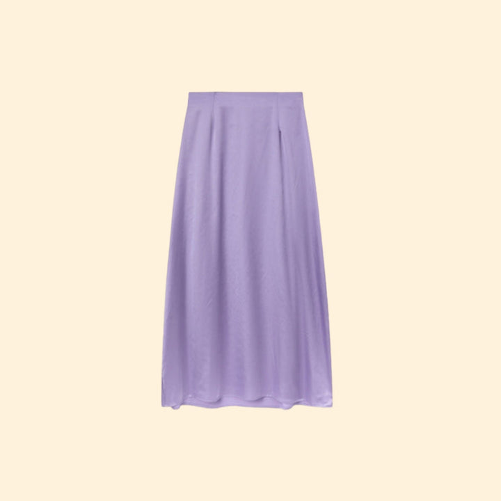 Women’s Pleated Maxi Skirt with High Waist