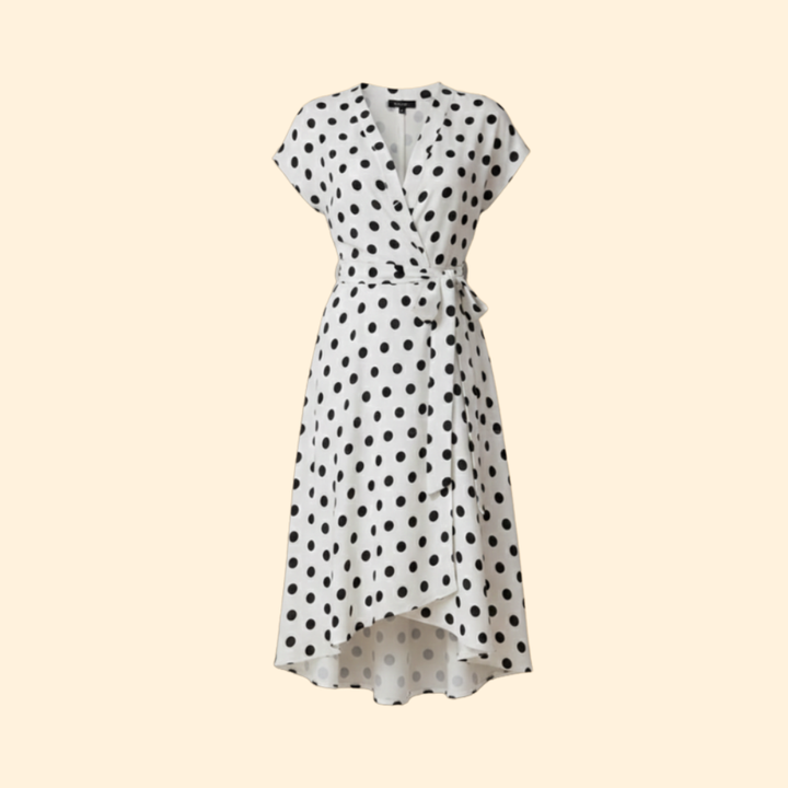 Women’s Polka Dot V-Neck Dress