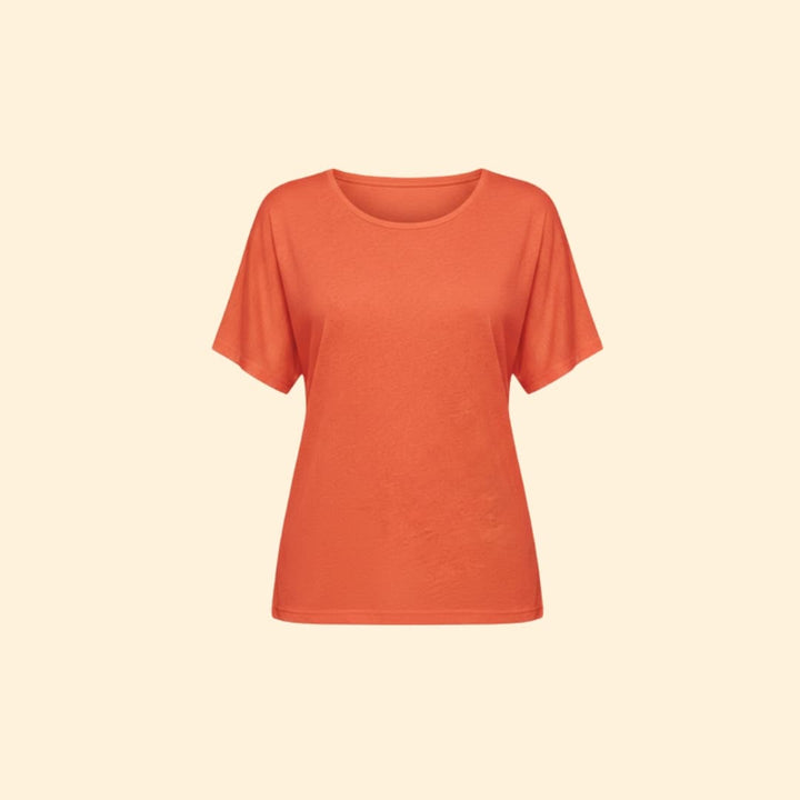 Women’s Relaxed Fit T-shirt with Rounded Neck