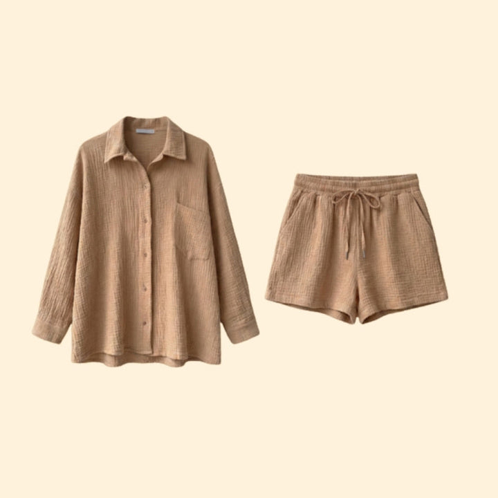 Women’s Relaxed Set with Oversized Shirt