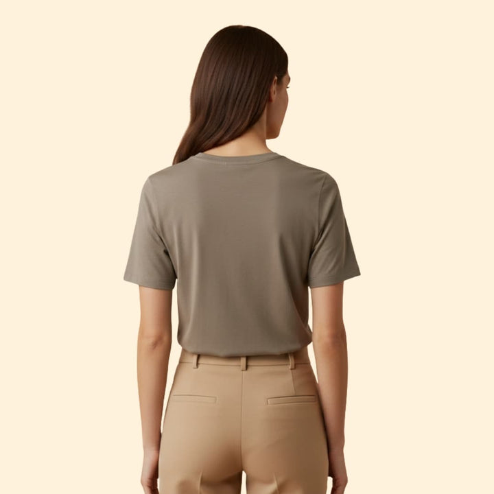 Women’s Short Sleeve T-Shirt with Round Neck