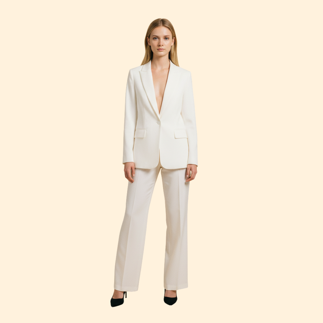 Women’s Two-Piece Suit with Tailored Fit