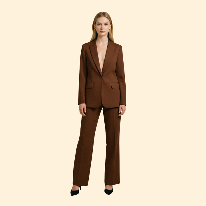 Women’s Two-Piece Suit with Tailored Fit
