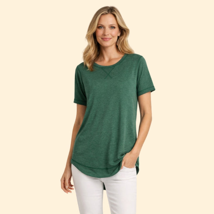 Women's T-Shirt with Drop Shoulders