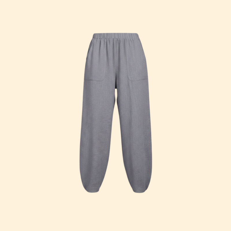 Women’s Relaxed Fit Pants with Elastic Waistband