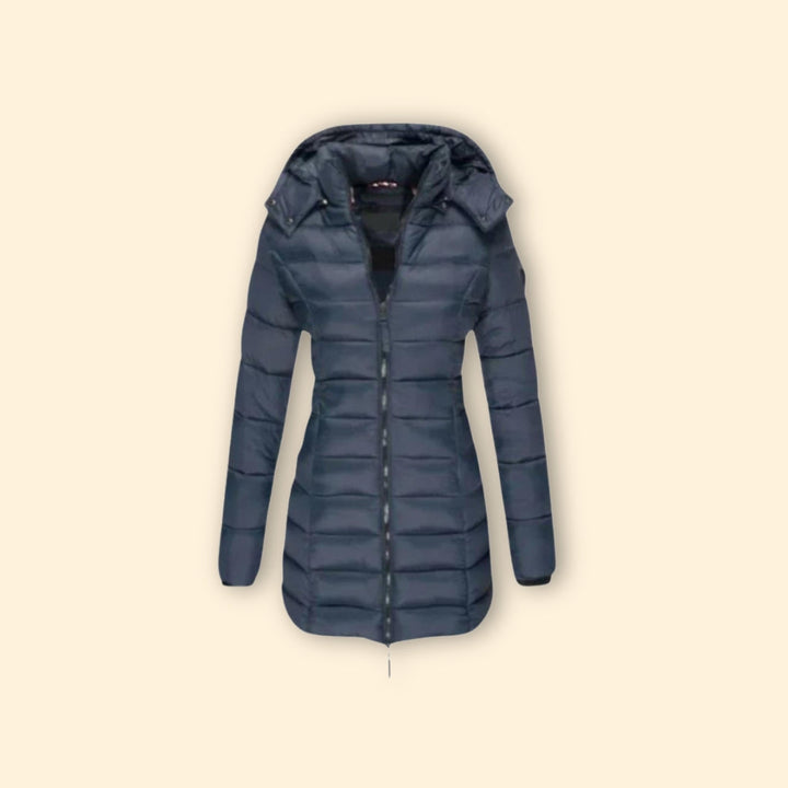 Women’s Quilted Coat with Long Length