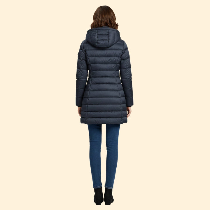 Women’s Quilted Coat with Long Length
