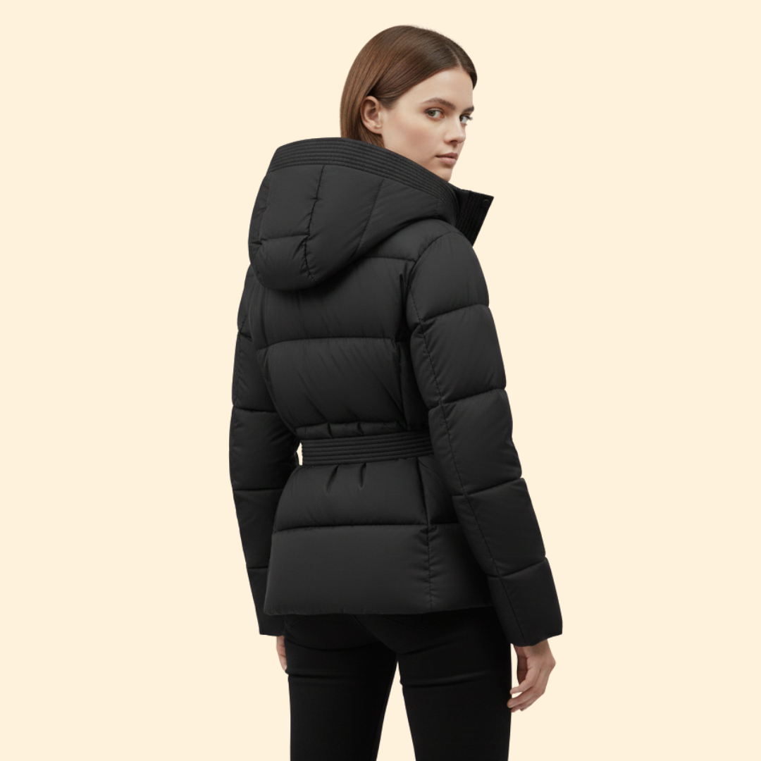 Women’s Quilted Jacket with Snap Buttons