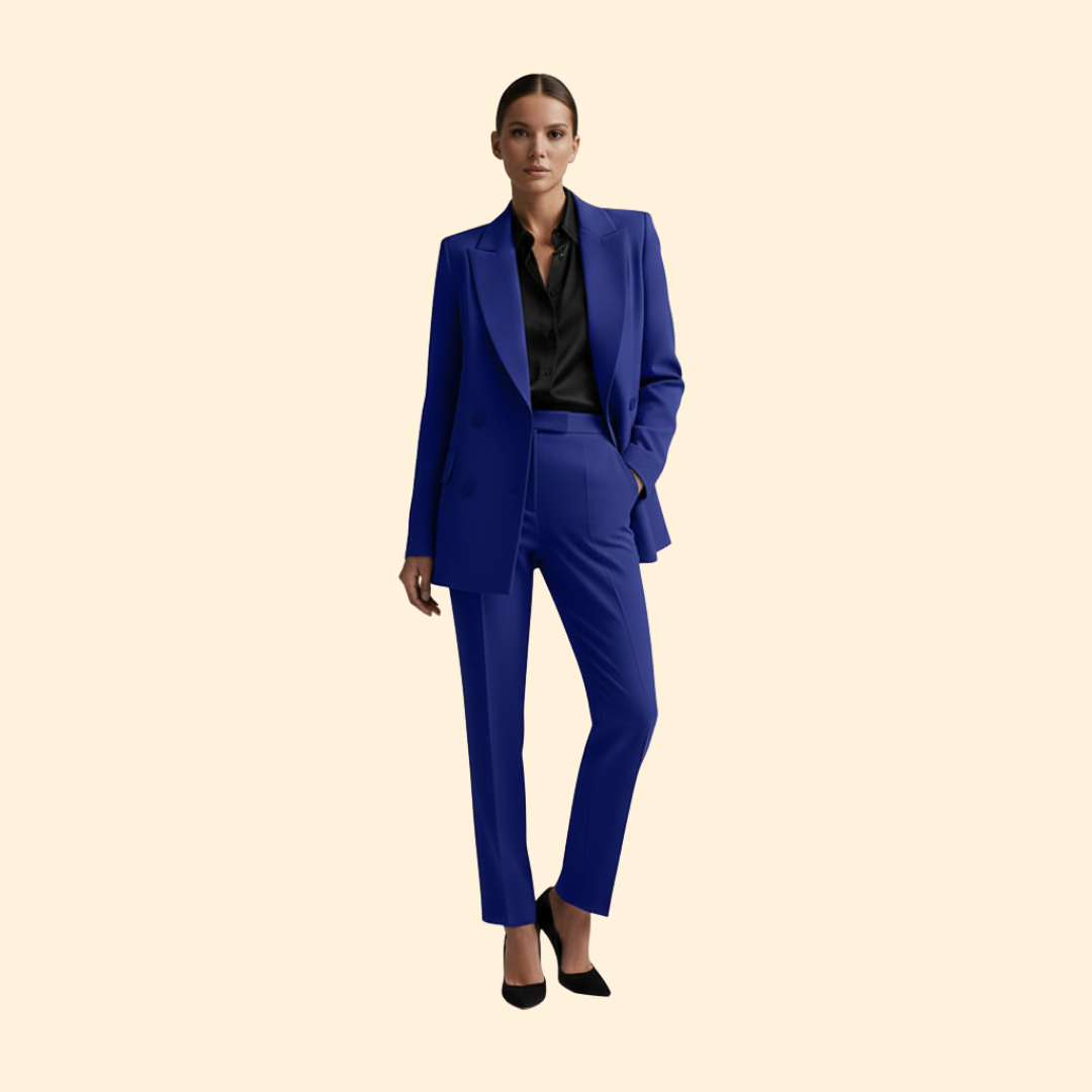 Women’s Two-Piece Suit with Tailored Trousers