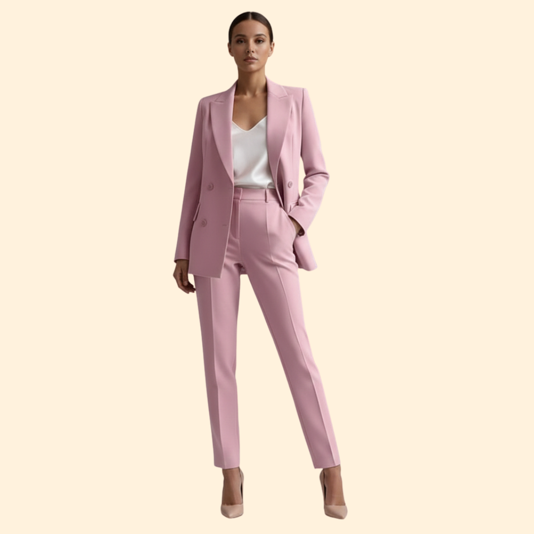 Women’s Two-Piece Suit with Tailored Trousers