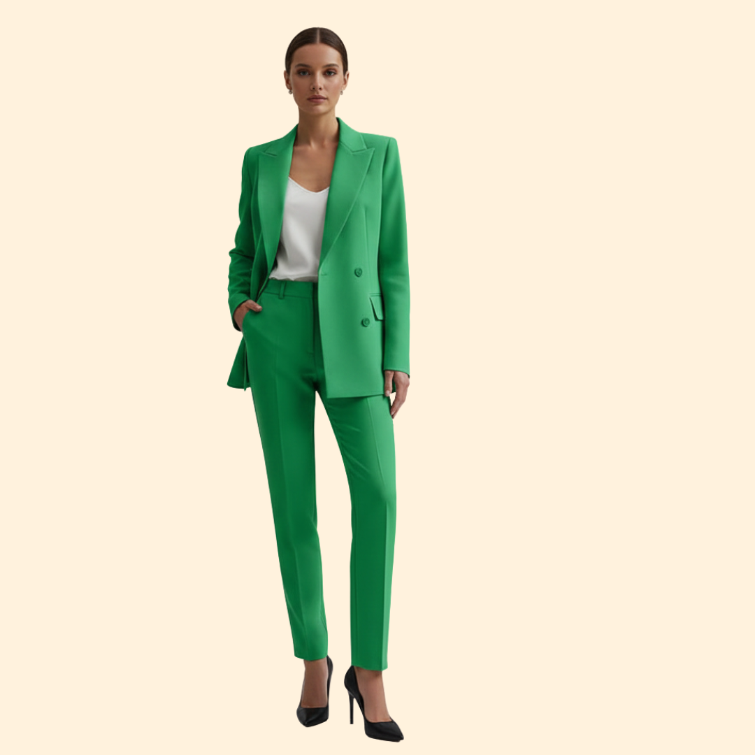 Women’s Two-Piece Suit with Tailored Trousers