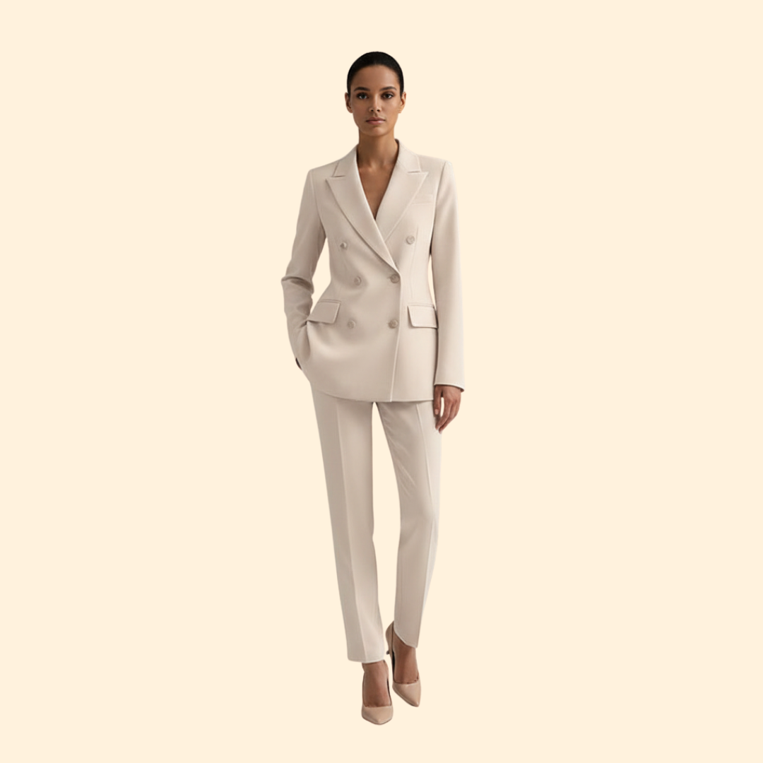 Women’s Two-Piece Suit with Tailored Trousers