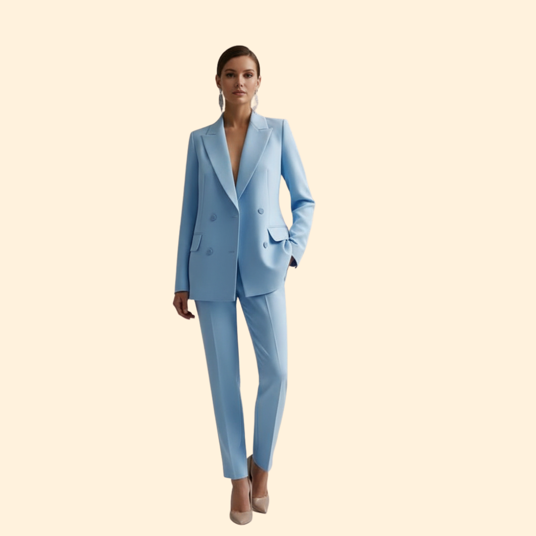 Women’s Two-Piece Suit with Tailored Trousers