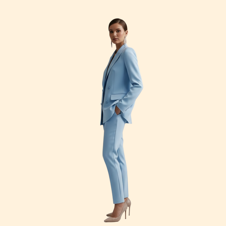 Women’s Two-Piece Suit with Tailored Trousers