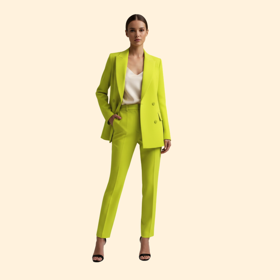 Women’s Two-Piece Suit with Tailored Trousers